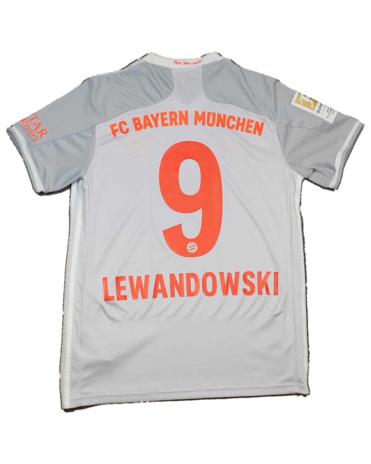 2020/2021 Bayern Munich Borte Lewandowski Fotballdrakt – (M) 8