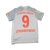 2020/2021 Bayern Munich Borte Lewandowski Fotballdrakt – (M) 8