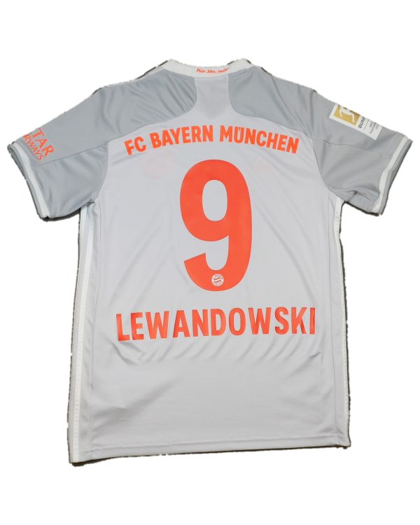 2020/2021 Bayern Munich Borte Lewandowski Fotballdrakt – (M) 8