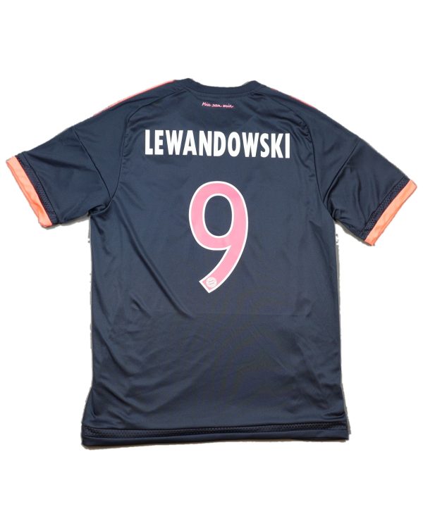 2015/2016 Bayern Munich Tredje Lewandowski Fotballdrakt – (M) 8