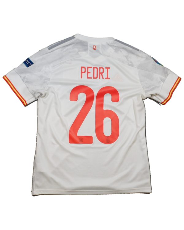 2019/2020 Spania Borte Pedri Fotballdrakt – (M) 8