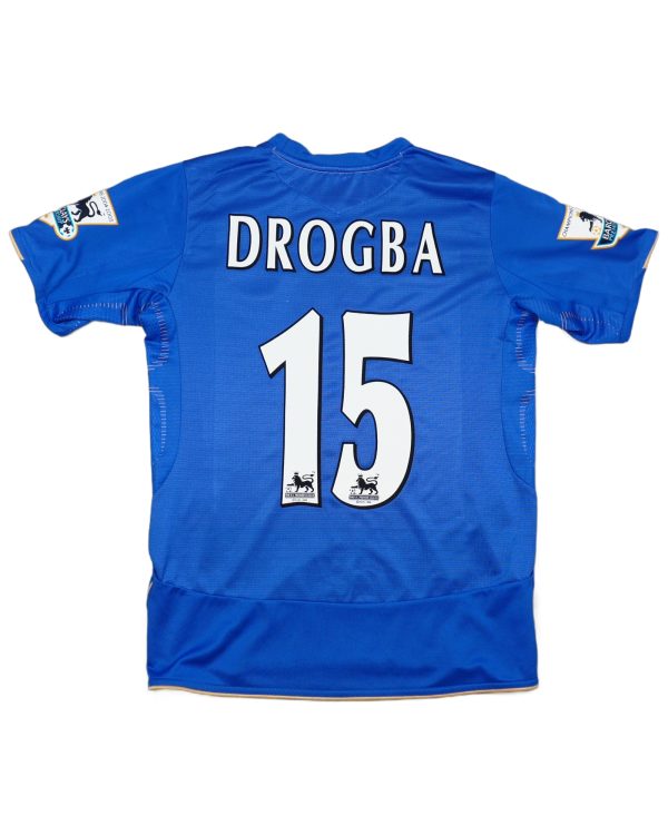 2005/2006 Chelsea Hjemme Didier Drogba Fotballdrakt – (S) 8