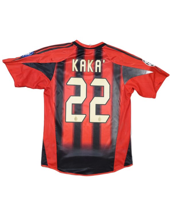 2004/2005 AC Milan Hjemme Kaká Fotballdrakt – (S) 7