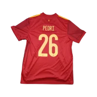 2019/2020 Spania Hjemme Pedri Fotballdrakt – (XL) 9