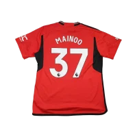 2023/2024 Manchester United Hjemme Mainoo Fotballdrakt – (XL) 9