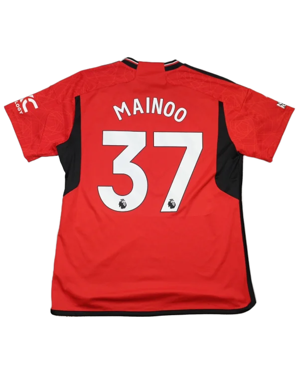 2023/2024 Manchester United Hjemme Mainoo Fotballdrakt – (XL) 9