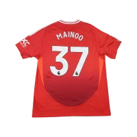 2024/2025 Manchester United Hjemme Mainoo Fotballdrakt – (XL) 9